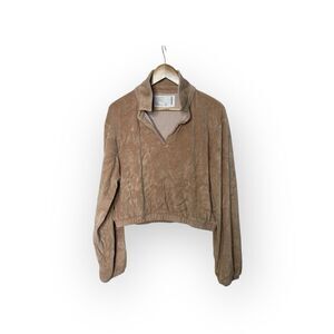 RSQ Tan Terry Pullover